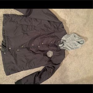 Apex Bros bomber jacket with hood